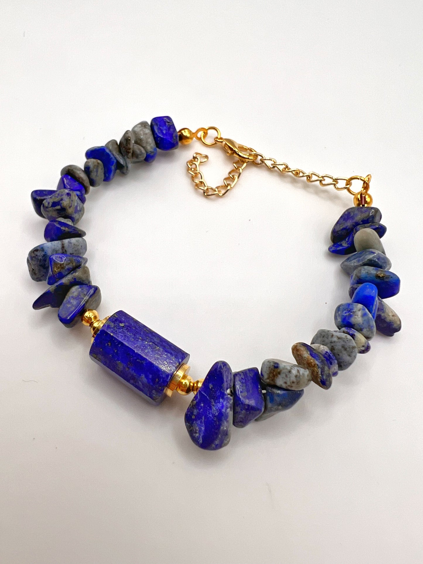 Armband blau Lapislazuli Stein