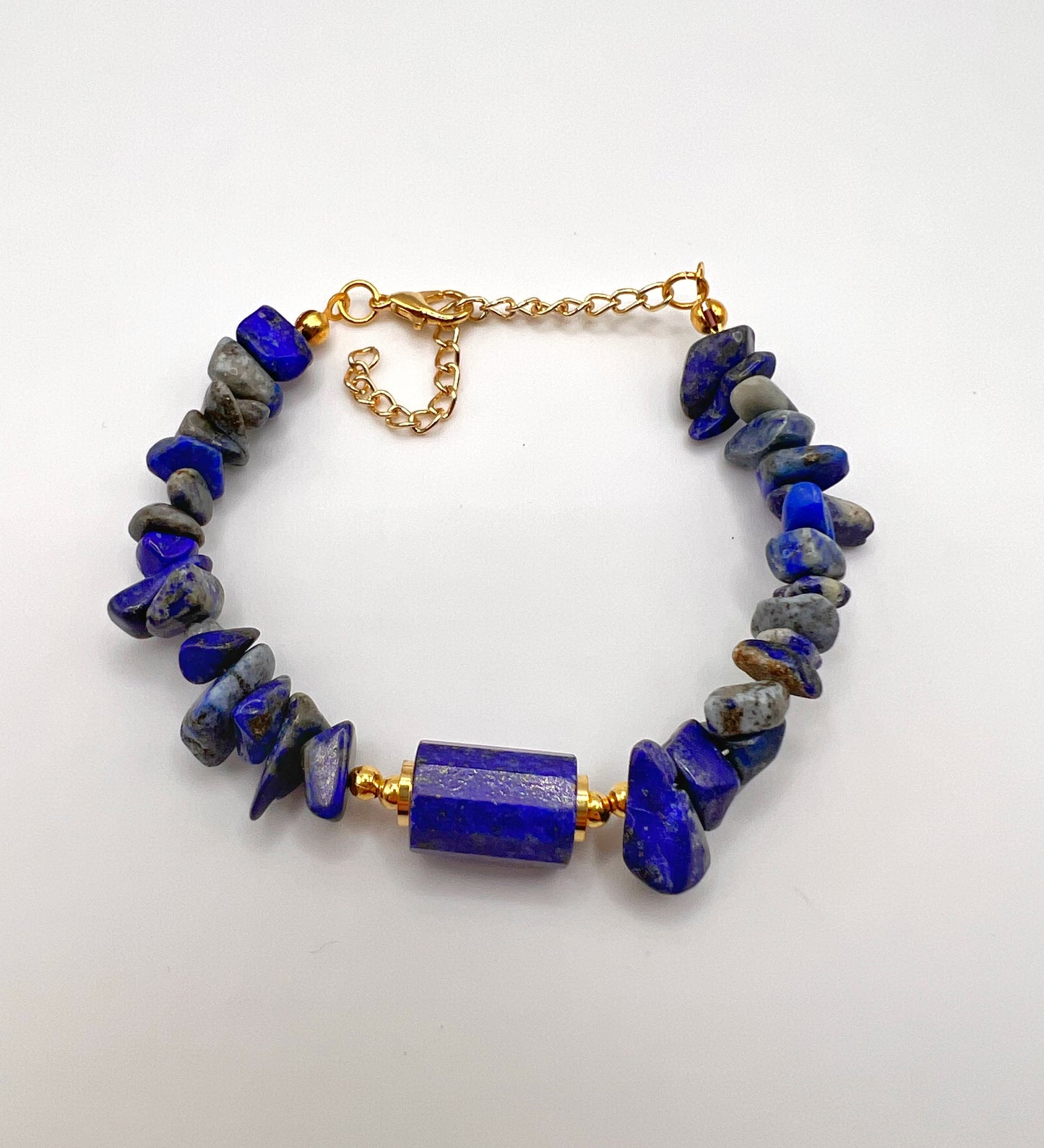 Armband blau Lapislazuli Stein